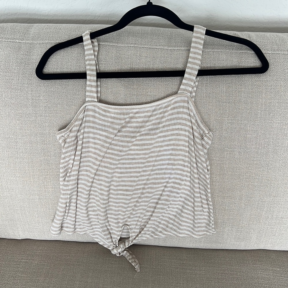 Striped tank top